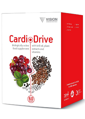 CardioDrive suplement diety Vision - Sklep Vision | Preparaty ziołowe