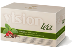 Melisa i dzika róża herbata ziołowa Vision - Sklep Vision | Preparaty ziołowe